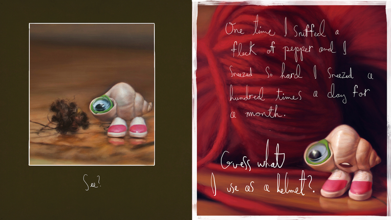Illustration for article titled First Look: Marcel The Shell's First Children's Book